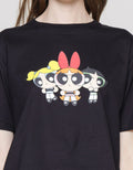 Nevada Powerpuff Girls Kaos Lengan Pendek Boxy Wanita Print