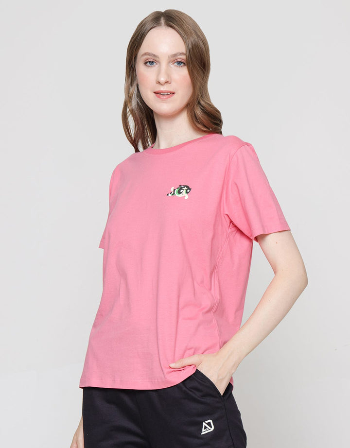 Nevada Powerpuff Girls Women's Regular Short Sleeve T-Shirt Print
