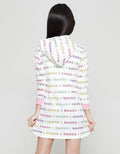 Aero Full Print Wohoo Stopper Midi Dress Hoody Anak Perempuan