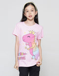 Aero Dino Rainbow Kaos Anak Perempuan