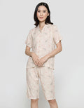 Disney Tinkerbell Rayon Set Piyama Wanita
