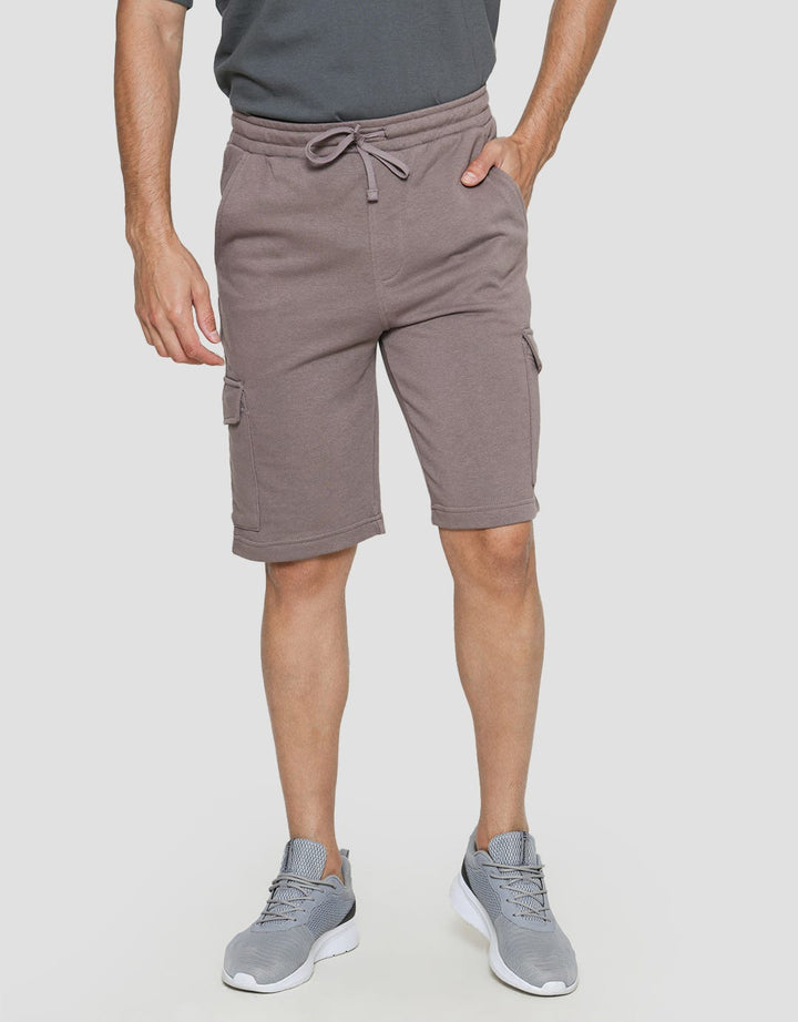 Nevada Knit Cargo Basic Celana Pendek Pria