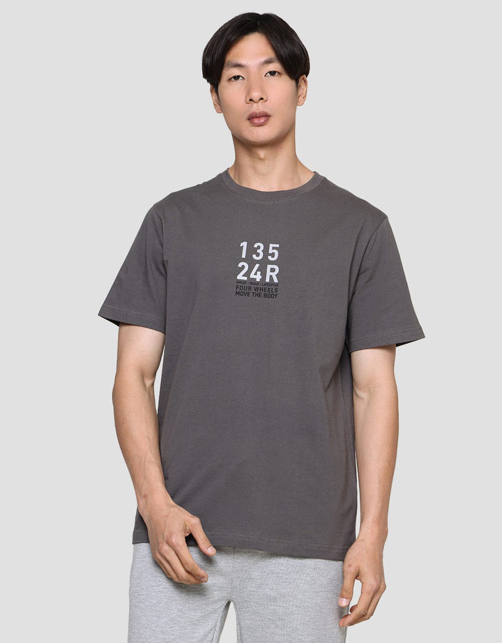 American Jeans Front Print Comb 24 Kaos Pria