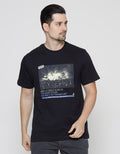 American Jeans Short Sleeve T-Shirt Front Print Comb