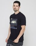 American Jeans Short Sleeve T-Shirt Front Print Comb