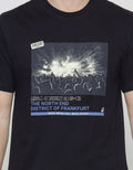 American Jeans Short Sleeve T-Shirt Front Print Comb