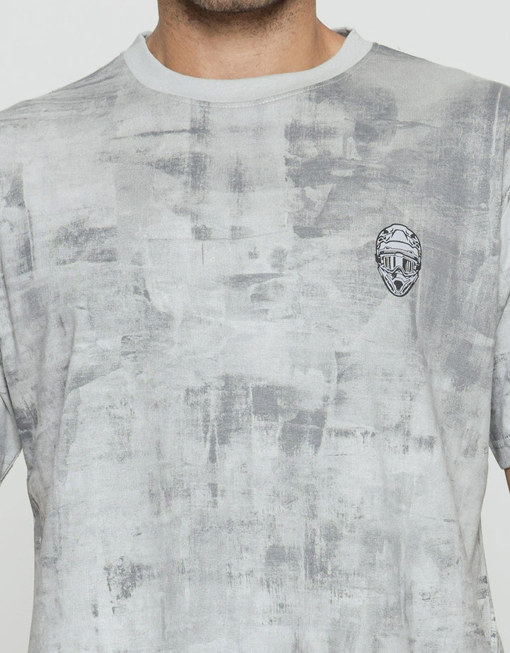 American Jeans AOP Cot USA Kaos Casual Pria