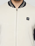 American Jeans Contrast Sleeves Fleece Men's Varsity Jacket
