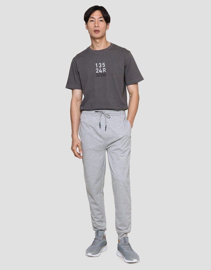 American Jeans Woven Label Celana Jogger Pants Pria