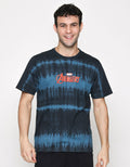Marvel Logo Tie Dye Kaos Pria