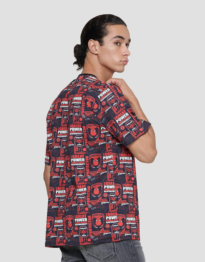 Marvel Spiderman Powerful Casual Men's T-shirt