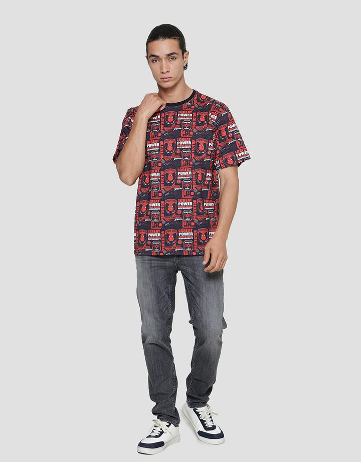 Marvel Spiderman Powerful Casual Men's T-shirt