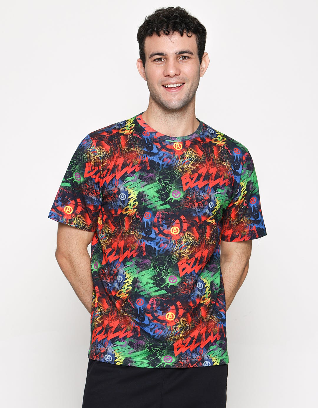Marvel Avengers Logo Famous Men's T-Shirt