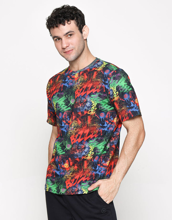 Marvel Avengers Logo Famous Men's T-Shirt