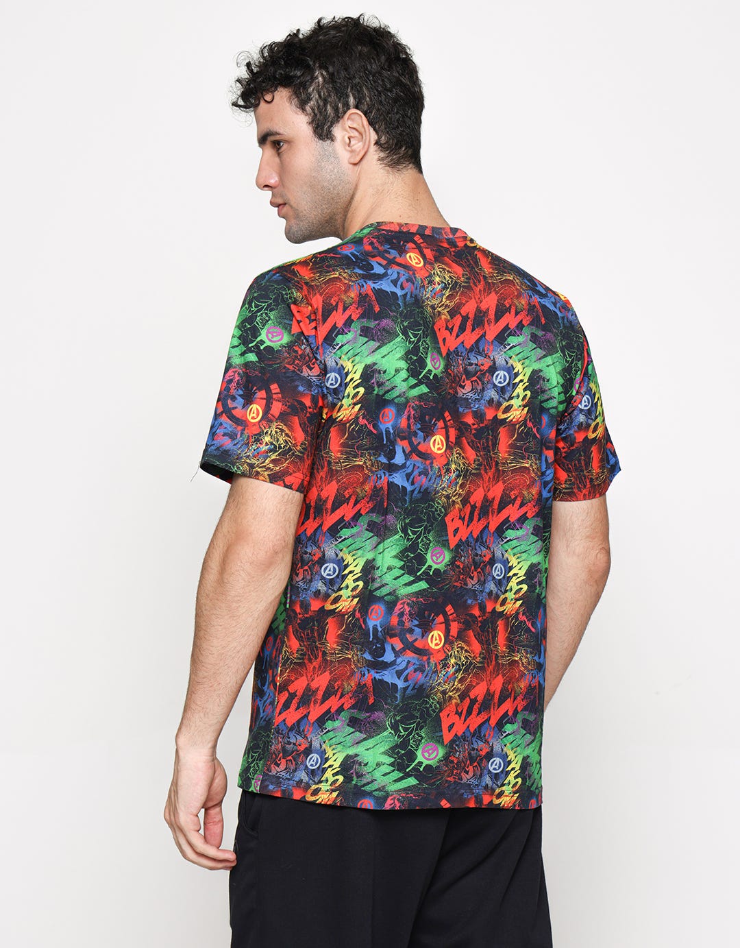 Marvel Avengers Logo Famous Men's T-Shirt