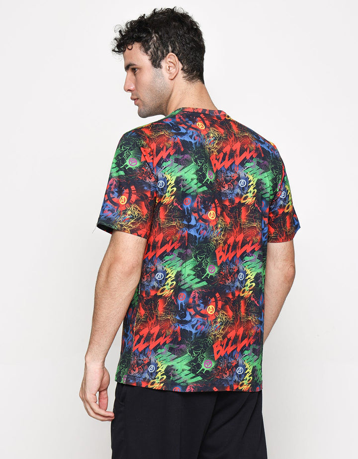 Marvel Avengers Logo Famous Men's T-Shirt