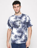 Marvel Short Sleeve T-Shirt Spiderman Vs Venom Front Print Tie Dye