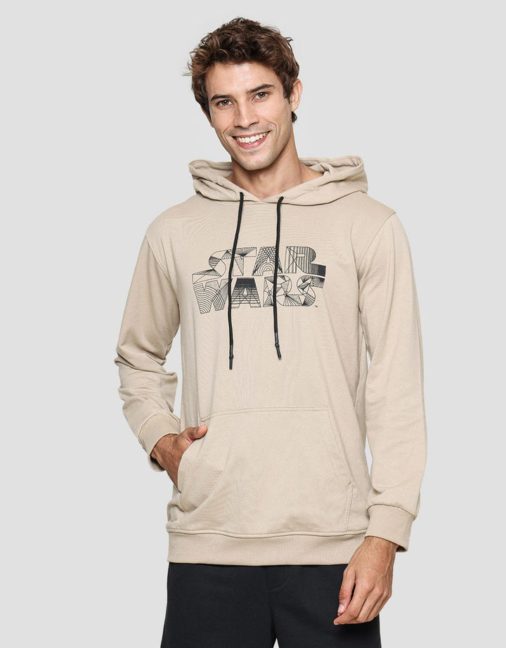 Star Wars Logo Basic Sweater Hoodie Pria