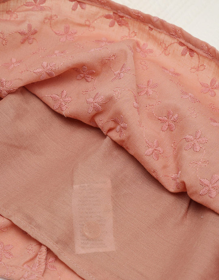 Pipiniko Dress Combi Long Seeve Embroidery Cotton