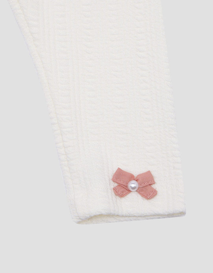 Pipiniko Set Lengan Ruffle Cot Embro Anak Perempuan