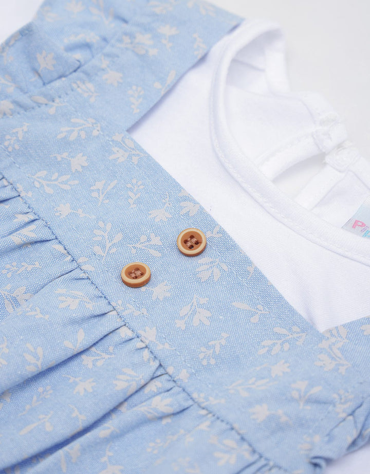 Pipiniko Overalls Oxford Fp Flowers