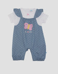 Pipiniko Flower Dots Romper Anak Perempuan