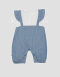 Pipiniko Flower Dots Romper Anak Perempuan