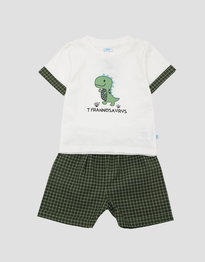 Pipiniko Dino Woven Set Boys