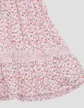 Pipiniko Combo Pattern Midi Dress Anak Perempuan