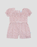 Pipiniko Motif Flower Romper Anak Perempuan