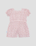 Pipiniko Motif Flower Romper Anak Perempuan