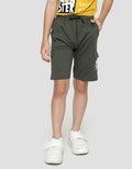 Little M Short Pants Knit Terry Monster