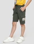 Little M Short Pants Knit Terry Monster