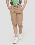 Little M Woven Reguler Rib Celana Pendek