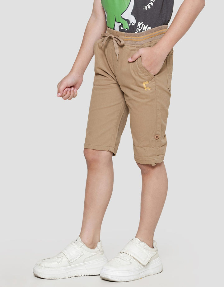 Little M Woven Regular Rib Shorts