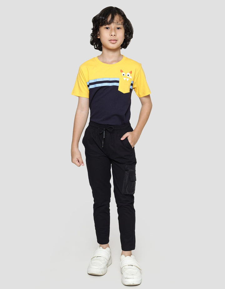 Little M Cargo Pocket Boys Long Pants