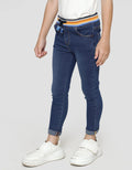 Little M Long Pants Regular Stretch Monster Denim
