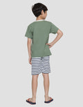Little M Triceratops Boys Clothing Set