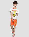 Little M Brave Print Set Pakaian Anak Laki-laki