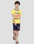 Little MI Love Mommy Boys Clothes Set