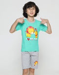 Little M Set T-Shirt Animal Family
