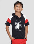 Marvel Spiderman Hoodie Kaos Anak Laki-laki