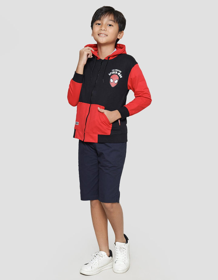 Marvel Spiderman Face The Amazing Jacket Anak Laki-Laki