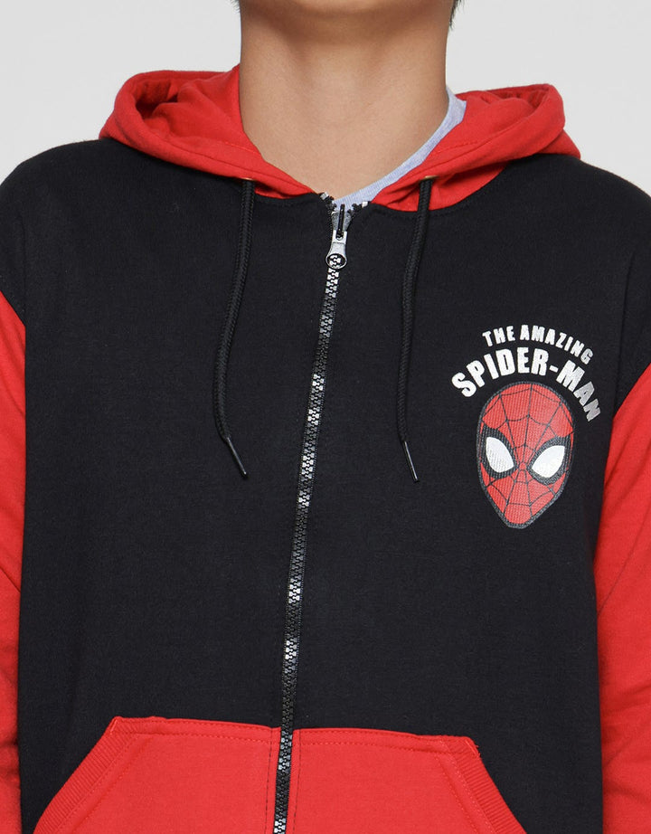 Marvel Spiderman Face The Amazing Jacket Anak Laki-Laki