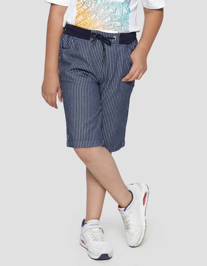 Nevada Rib Grey Denim Non Stretch Celana Denim Anak Laki-Laki