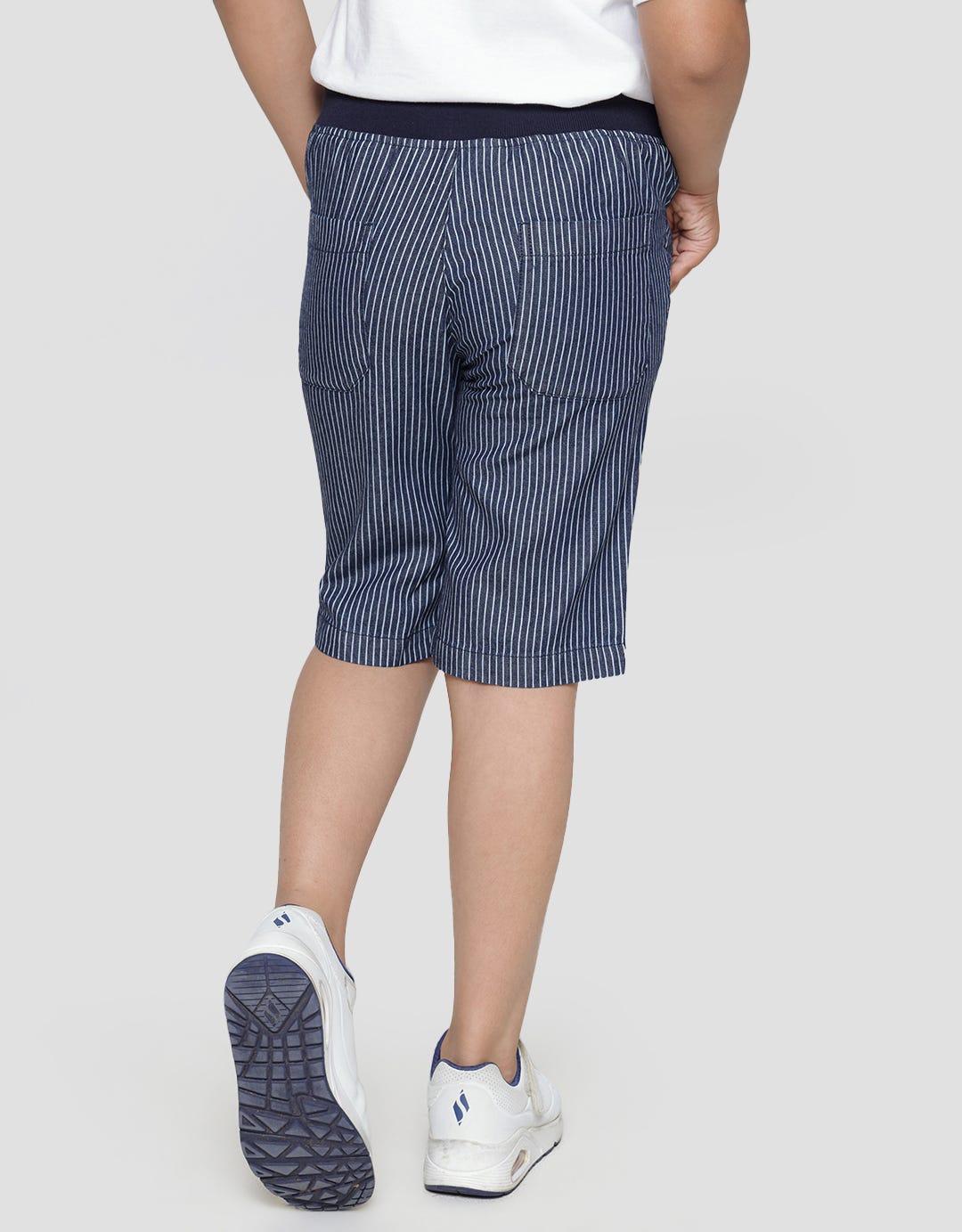 Nevada Rib Grey Denim Non Stretch Celana Denim Anak Laki-Laki