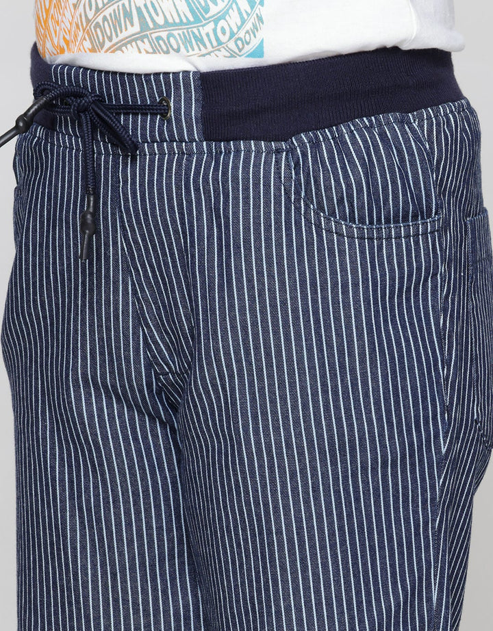 Nevada Rib Grey Denim Non Stretch Celana Denim Anak Laki-Laki