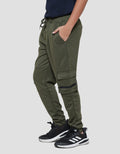 Nevada Solid Cargo Celana Jogger Anak Laki-laki
