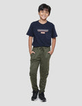 Nevada Solid Cargo Celana Jogger Anak Laki-laki