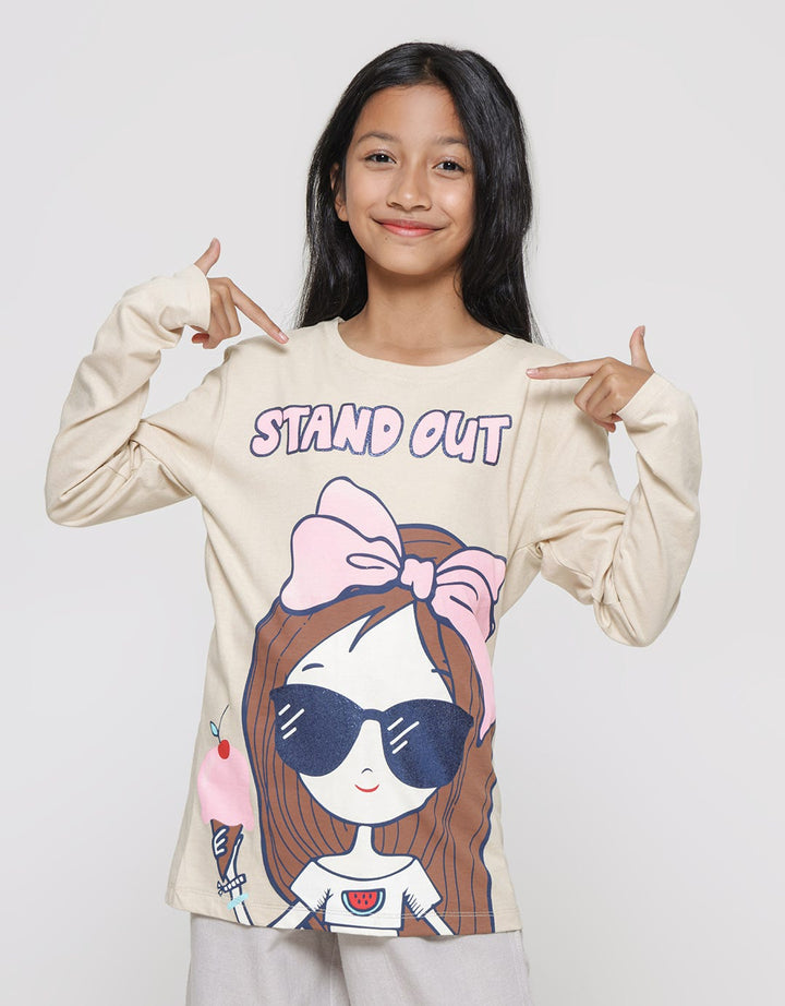 Nevada Stand Out Noni Girls Long Sleeve T-Shirt